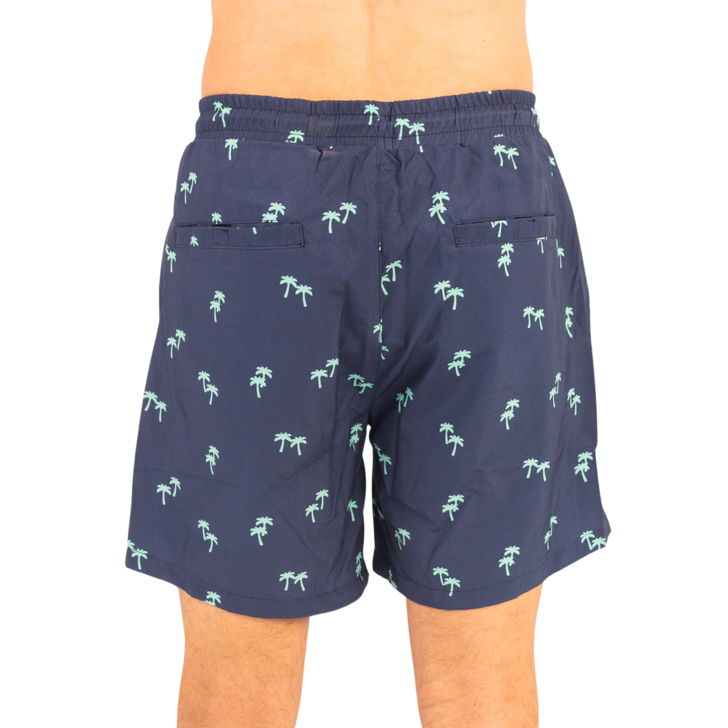 Tropical Trees - Waterproof Swim Shorts With A Waterproof Pocket