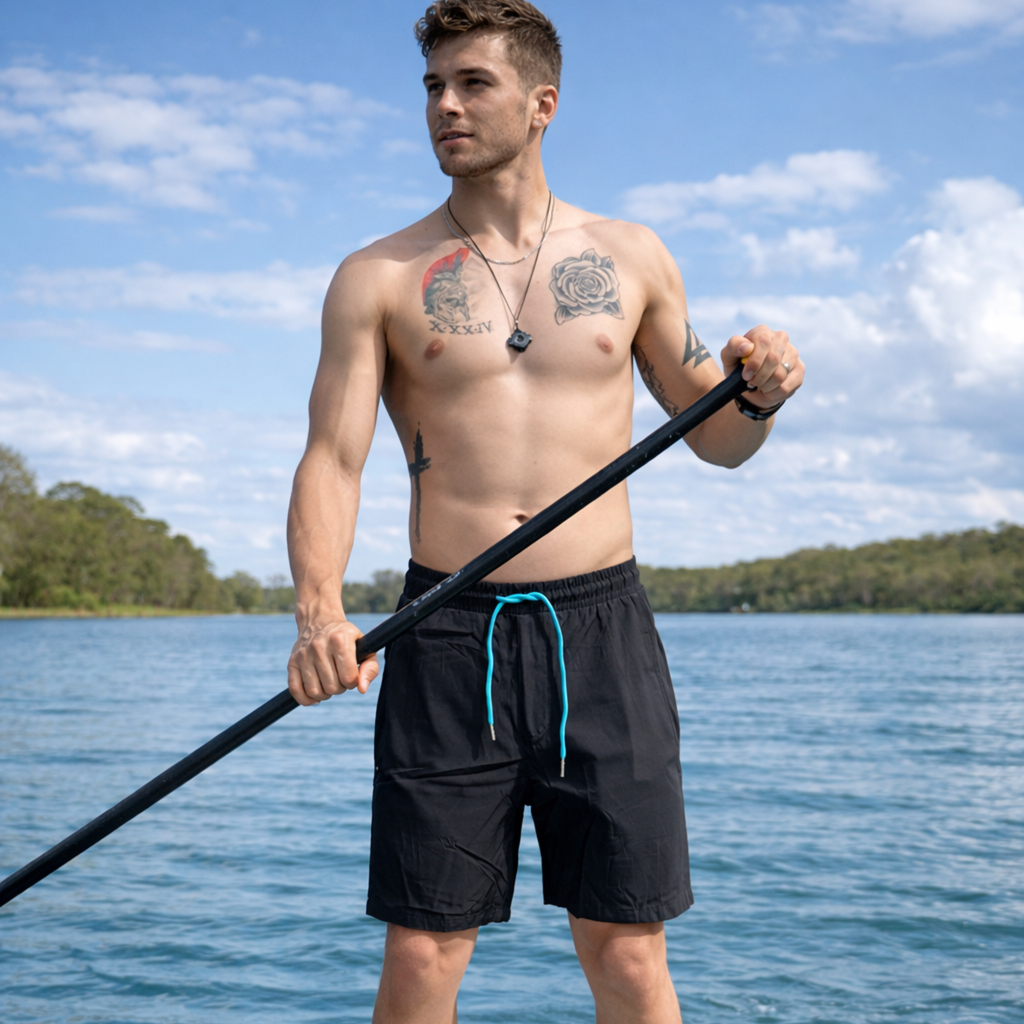 Kiowa - Waterproof Swim Shorts With A Waterproof Pocket